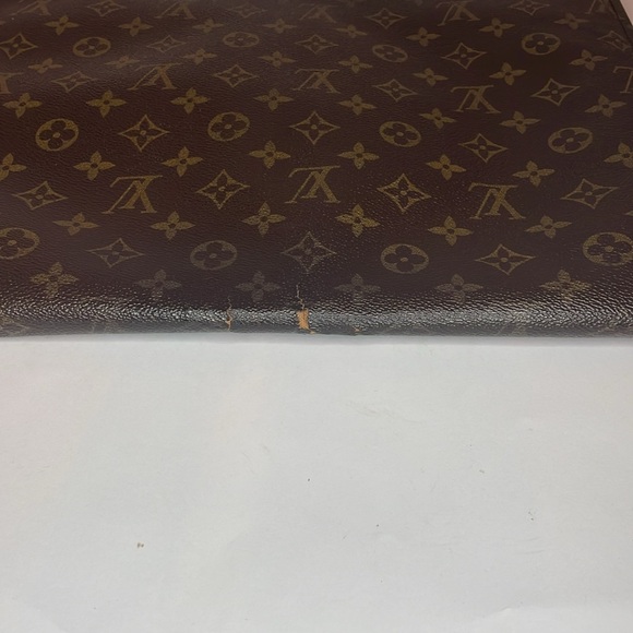 Louis Vuitton Pouch Document Holder 1988 Louis Vuitton Clutch LV Monogram Bag 🔥 - Picture 6 of 13